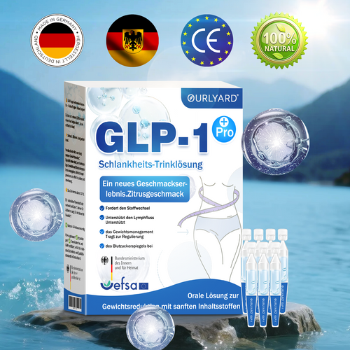 🍎Ourlyard® GLP-1 Pro Schlankheits-Trinklösung 7 Tage sichtbare Wirkung, keine Nebenwirkungen, geeignet für alle Altersgruppen 🌺🌺