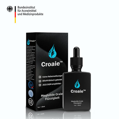 🍎Croaie™ 𝐌𝐞𝐠𝐥𝐮𝐭𝐢𝐝𝐞 𝐎𝐫𝐚𝐥𝐞 𝐅𝐥ü𝐬𝐬𝐢𝐠𝐤𝐞𝐢𝐭 (Fettverbrennungsprodukt in Lebensmittelqualität, entwickelt von der Medizinischen Fakultät der Universität Heidelberg, sehr empfohlen von der DGM)