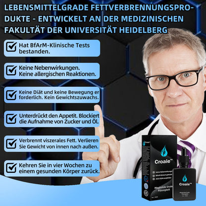 🍎Croaie™ 𝐌𝐞𝐠𝐥𝐮𝐭𝐢𝐝𝐞 𝐎𝐫𝐚𝐥𝐞 𝐅𝐥ü𝐬𝐬𝐢𝐠𝐤𝐞𝐢𝐭 (Fettverbrennungsprodukt in Lebensmittelqualität, entwickelt von der Medizinischen Fakultät der Universität Heidelberg, sehr empfohlen von der DGM)