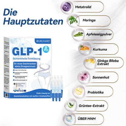 🍎Ourlyard® GLP-1 Pro Schlankheits-Trinklösung 7 Tage sichtbare Wirkung, keine Nebenwirkungen, geeignet für alle Altersgruppen 🌺🌺