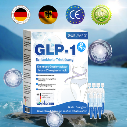 🍎Ourlyard® GLP-1 Pro Schlankheits-Trinklösung 7 Tage sichtbare Wirkung, keine Nebenwirkungen, geeignet für alle Altersgruppen 🌺🌺