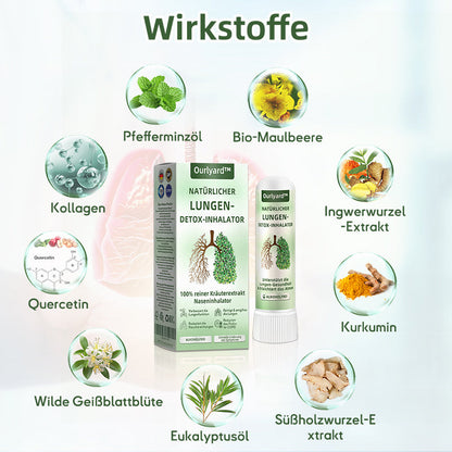 🍎Offizieller Shop|🔥Ourlyard™ Natürlicher Eukalyptus Lungenklar Inhalator 👨‍⚕️BfArM-certification(💝LETZTER TAG 50% RABATT 💝)